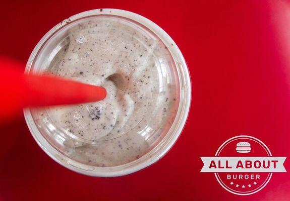 Oreo Milkshake by All About Burger #aaburger #milkshake #oreo #oreomilkshake #shakeoftheday