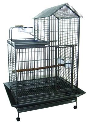 Villa Play Top Wrought Iron Bird Cage