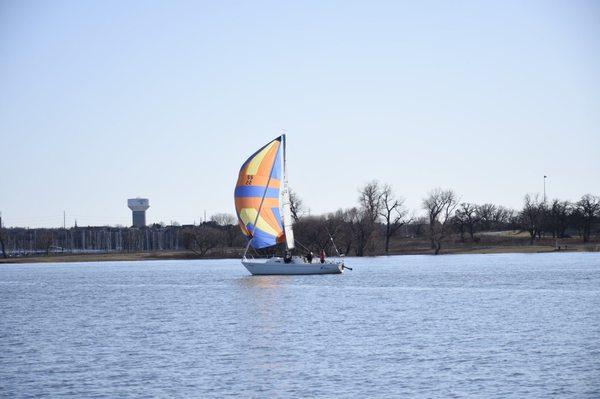 Spinnaker sail