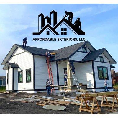 New construction roofing and siding