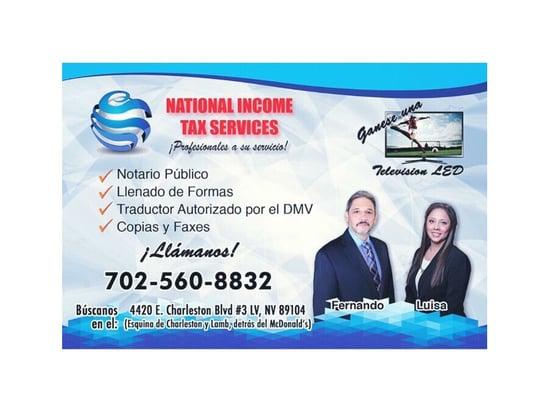 National Income Tax Services