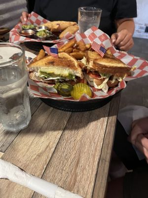 BLT and Empanadas