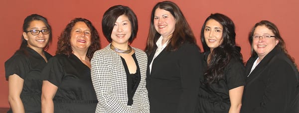 Dr. Wu and her team at her private practice Dr. Emma Y. Wu Aesthetic Family Dentistry | Danvers, MA