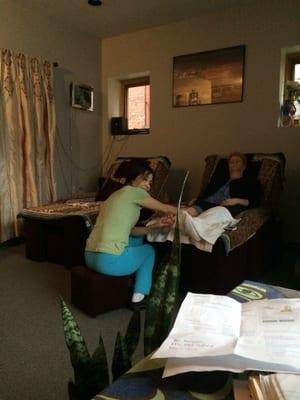 Reflexology massage