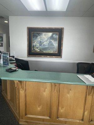 Front desk