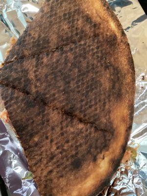 Burned crust