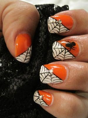 they did my Halloween nails