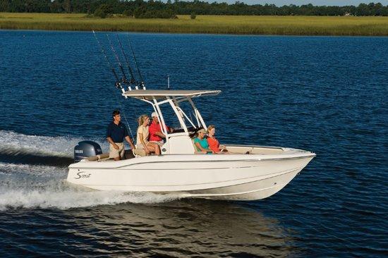 Our New 2021 210 Scout XSF rental boat!