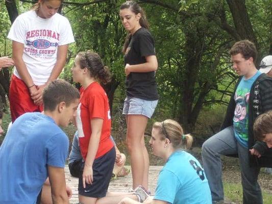 Youth Leadership Butler at Grizzly Challenge Course