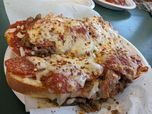 Their pizza bread is epic!!!