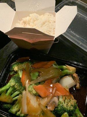 Mixed veg and rice bro! Yktv!