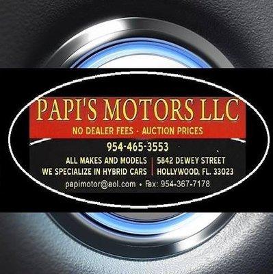 Visit new inventory @ www.papimotors.com