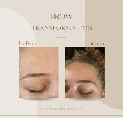 Brow tint, Lamination, and wax all in one!