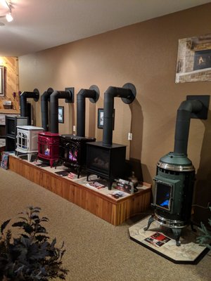 Great American Fireplace gas stoves