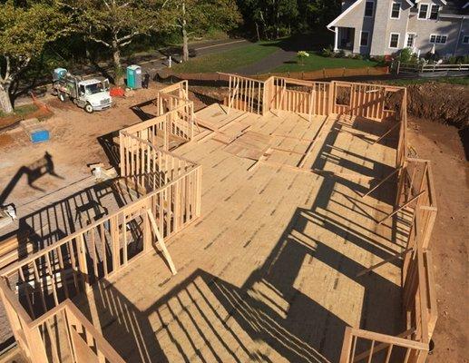 FIRST FLOOR UNDER CONSTRUCTION