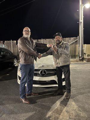 Beautiful 2015 Mercedes CLA Sold to another happy cutomer!