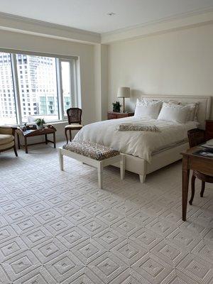 Wool Carpet at the Belvidere Residence in Boston