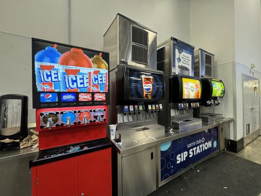 Soda fountain and ICEE