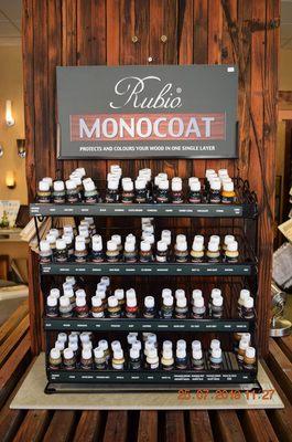 Rubio Monocoat is the wood finish of choice on countless projects throughout the world.   Contains 0% VOC'  and is easy to apply & maintain