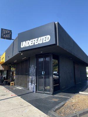 CLOSED UNDEFEATED LOCATION