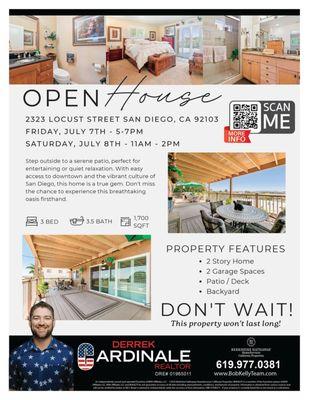 Open House Flyer