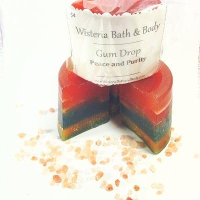 Gum Drop Bath Bar |  www.WisteriaBathandBody.com