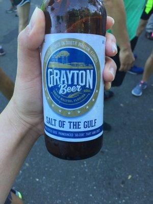 Free craft beer after the race!