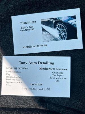 Tony Auto Detailing