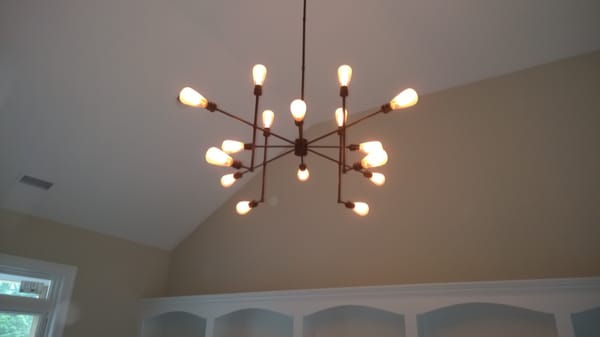 Installed Custom Lighting