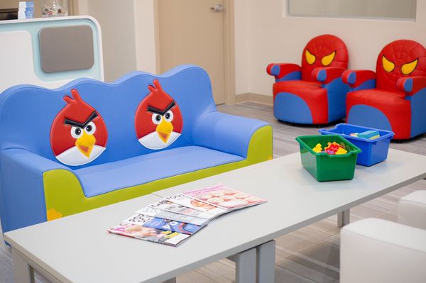 Pediatrics waiting area