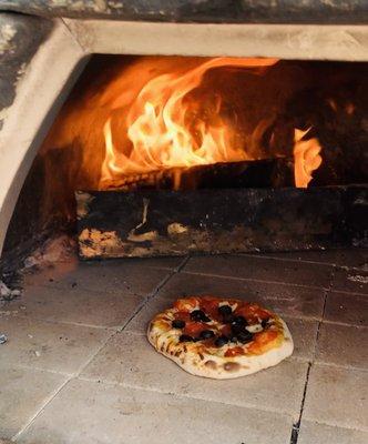 Wood Fired to perfection.