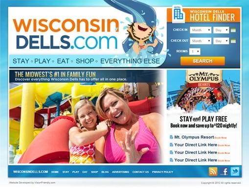 VisionFriendly.com Example: Wisconsin Dells