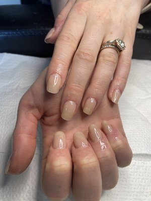 Gel X nude