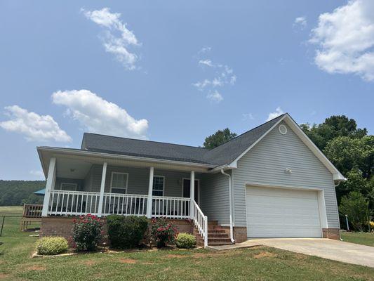 New GAF Timberline roof