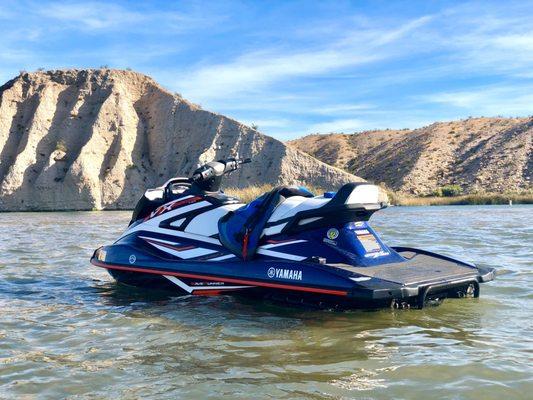 Visit the Colorado River gorge on one of our Yamaha high output models