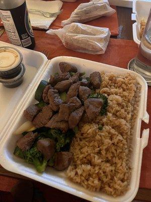 Steak Hibachi Meal