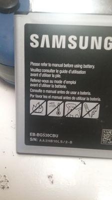 I purchased a phone battery from kay power and it won't charge past 89% . When I take it off the charger, it drains in less than 45 minutes