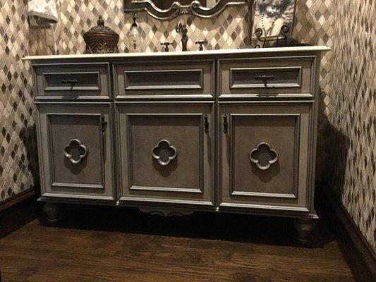 French Gothic Vanity