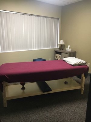 Our therapy is provided in a private, quiet and clean area.