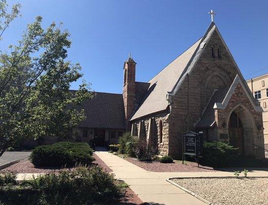 Beautiful, historic church - one of the first in Colorado, built in 1883.