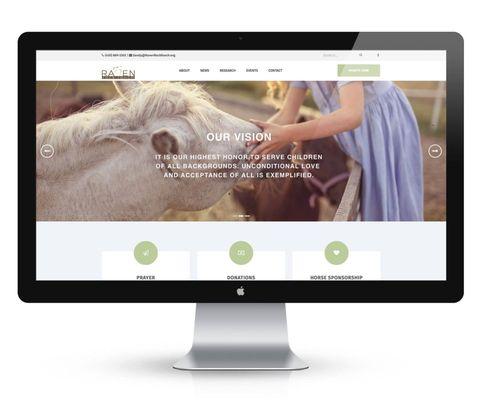 Website Design for Raven Rock Ranch
 RavenRockRanch.org