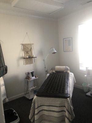 Energy healing room .