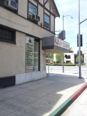 Entrance viewed from Fletcher Ave.