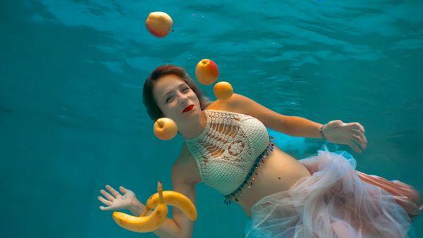 #Julia_Korolko (ju)- American-Ukrainian actress and model, Boca Raton underwater Deluxe session. Julia Korolko is American Ukrainian actress