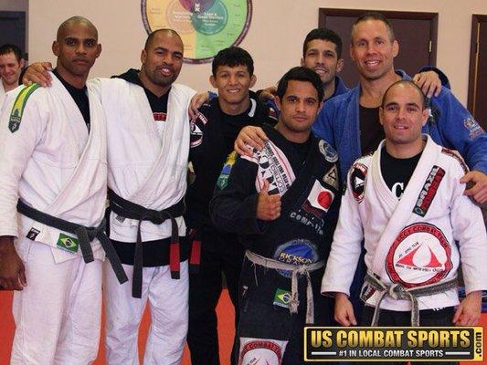 All the Black Belts 2011 in Chicago for BJJ seminar