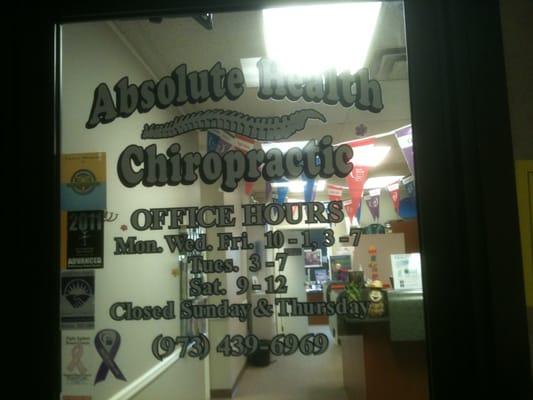 We welcome you to Absolute Health Chiropractic, making your family wellness our practice.