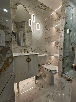 Bathroom remodeling