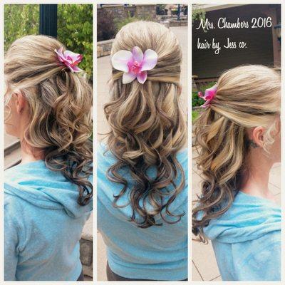 Wedding hair