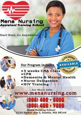 Mena Nursing Assistant Training School