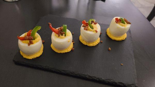 Deviled eggs